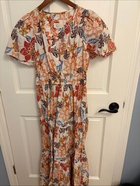 Anthropologie V-Neck Maxi Dress - Priced to Sell